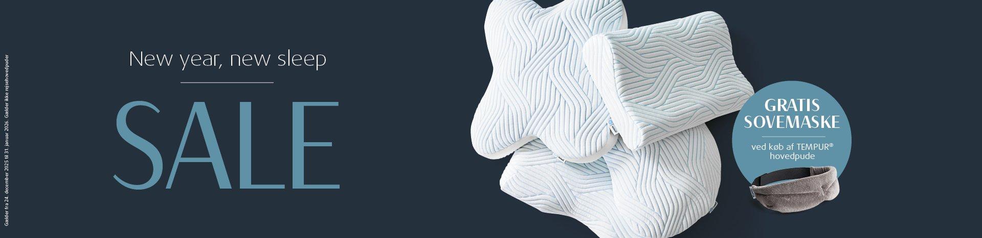 gratis sovemaske, ved køb af hovedpude