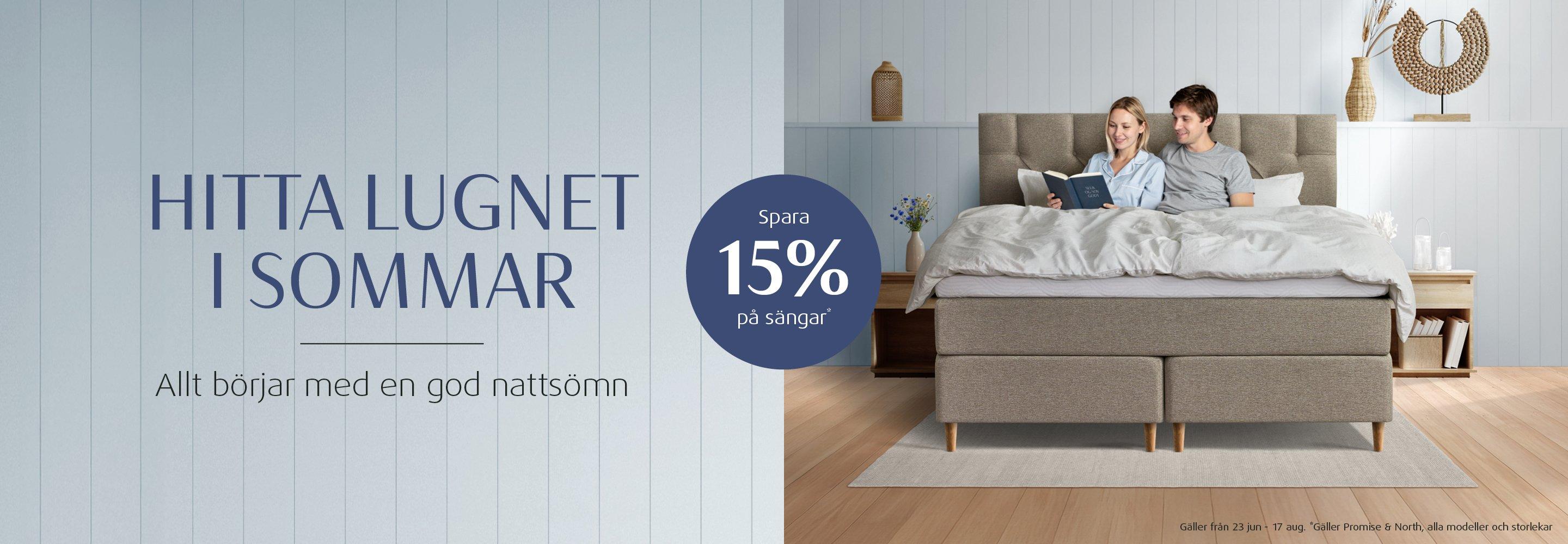 TEMPUR Sommarkampanj banner