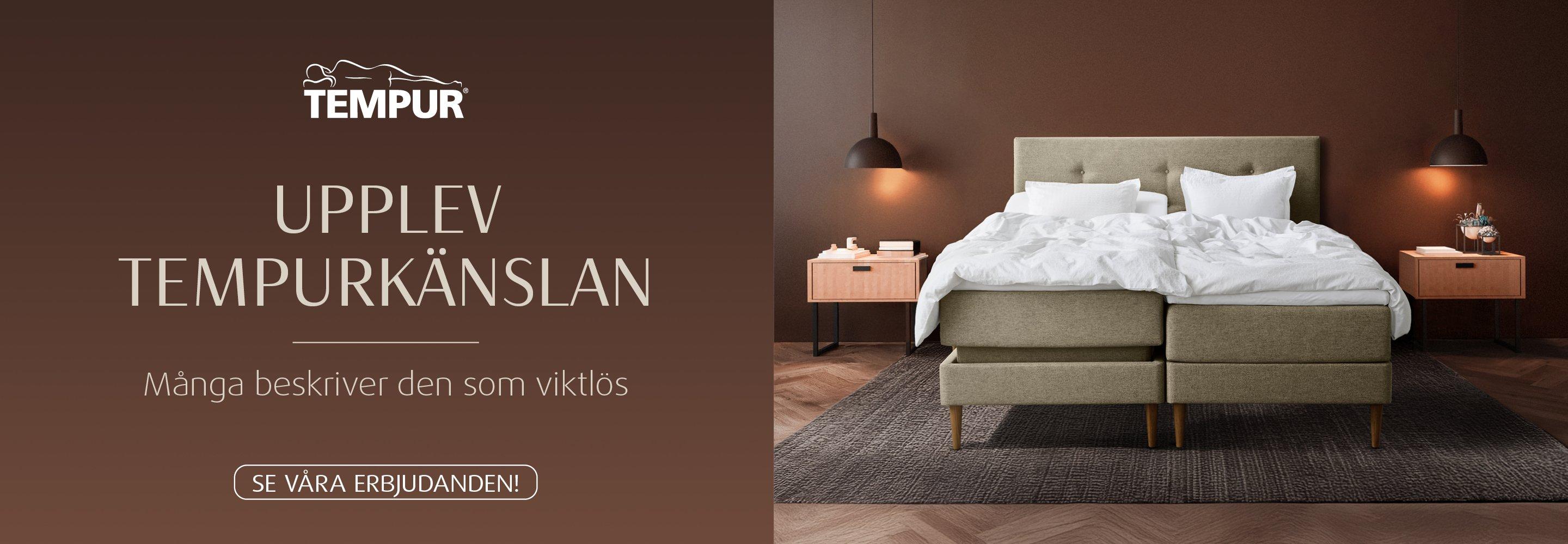 TEMPUR höstkampanj banner
