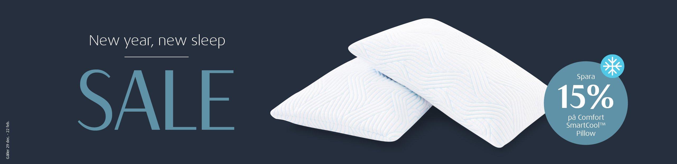 TEMPUR SmartCool Comfort kudde - Tryckavlastande memory foam kudde med svalkande effekt