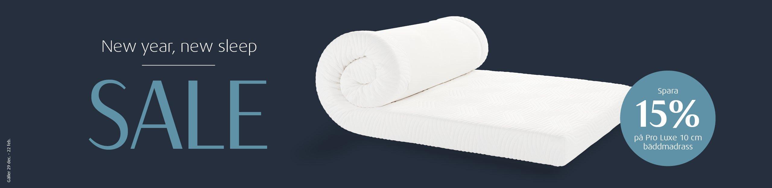 TEMPUR Pro Luxe bäddmadrass erbjudande - tryckavlastande memory foam som formar sig efter din kropp