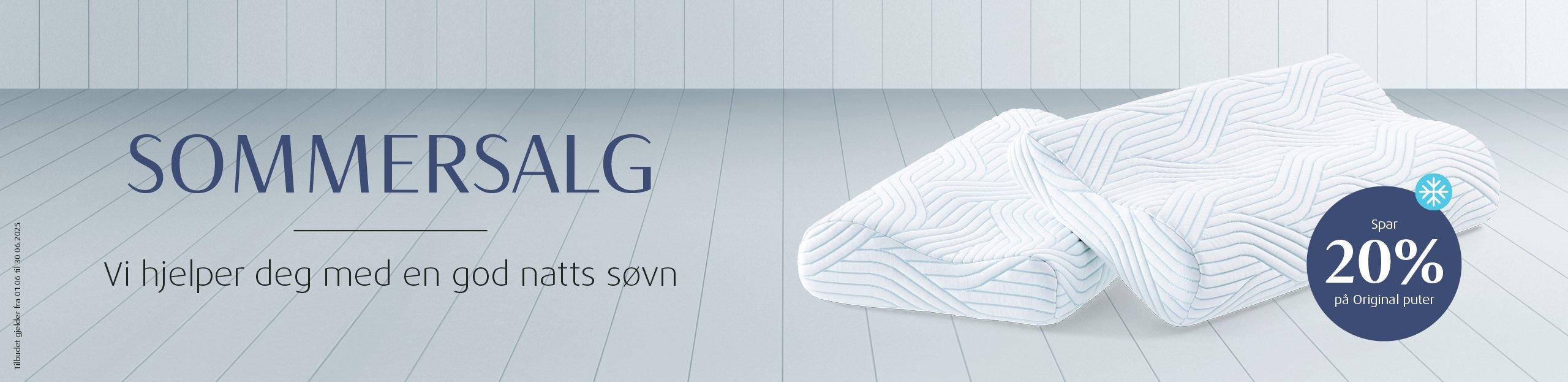 TEMPUR Original ergonomisk hodepute, trykkavlastende memory foam