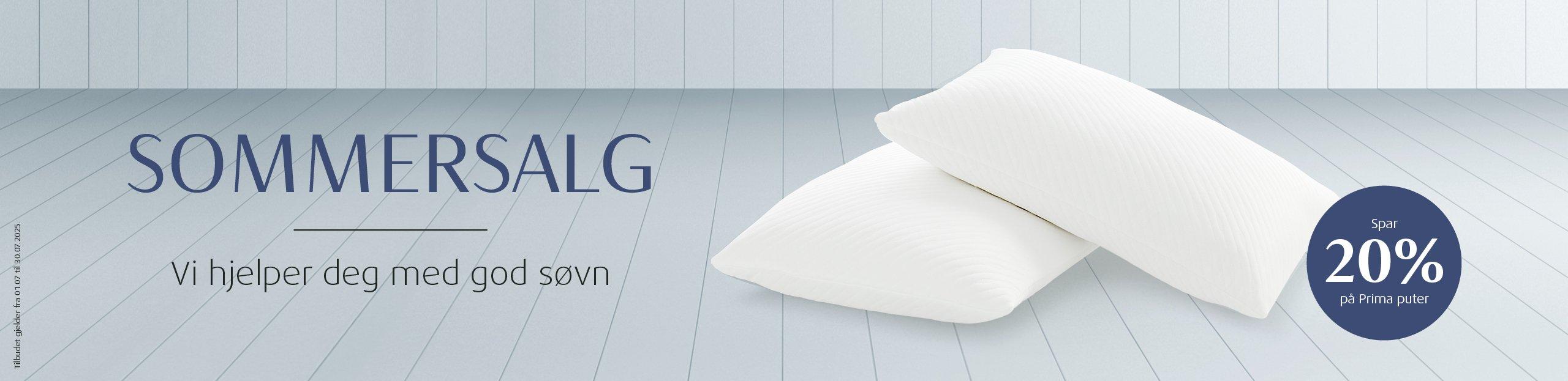 TEMPUR Prima comfort hodepute, trykkavlastende memory foam