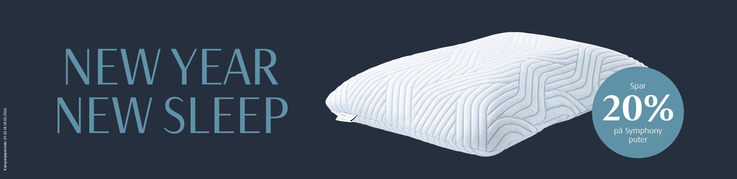 TEMPUR Symphony SmartCool hodepute, trykkavlastende memory foam