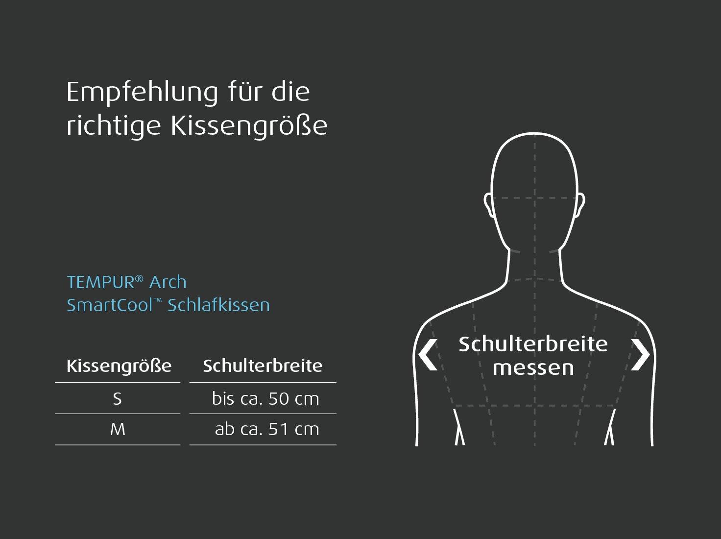 TEMPUR Arch SmartCool&trade; Schlafkissen S