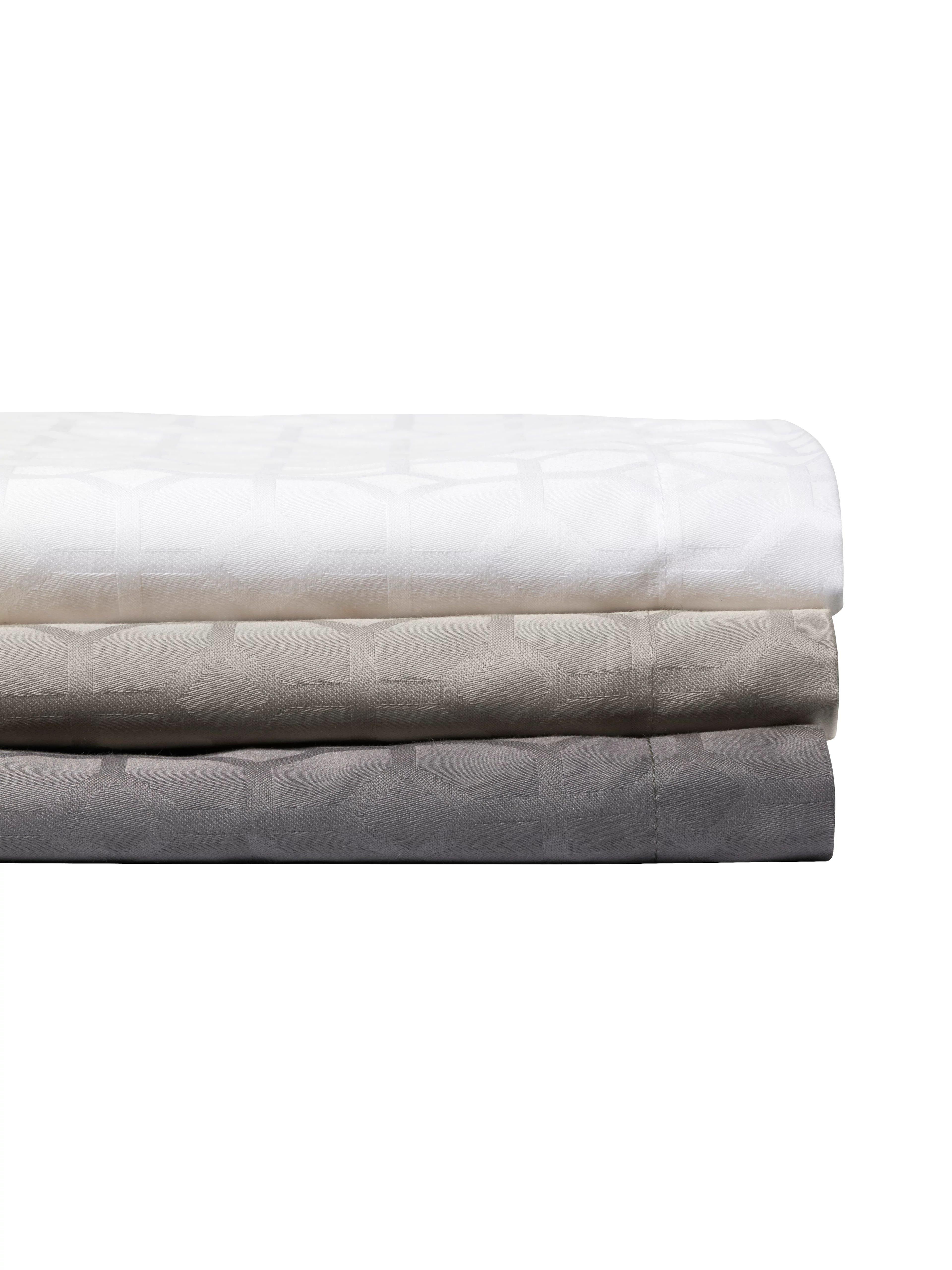 Home by TEMPUR® Taie d’oreiller en coton jacquard Luxe 60x50 cm