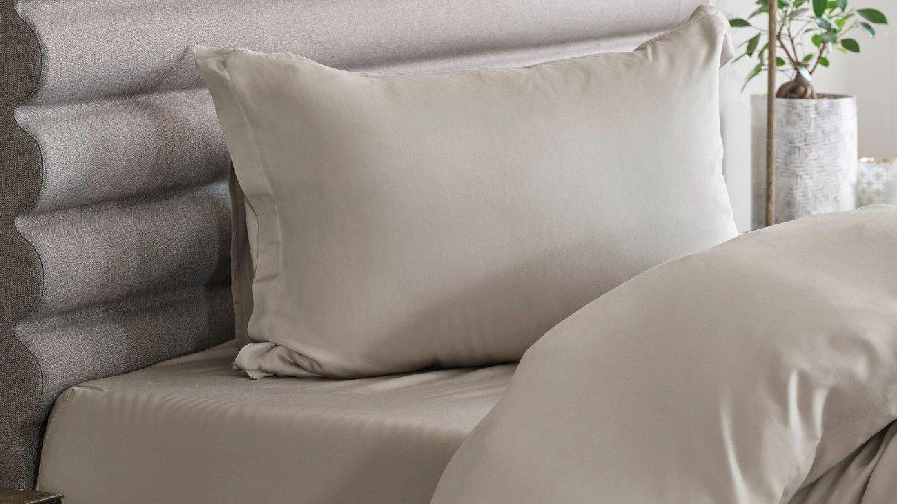 Home by TEMPUR® Surmatelas Drap-housse en bambou soyeux 90x200x9 cm
