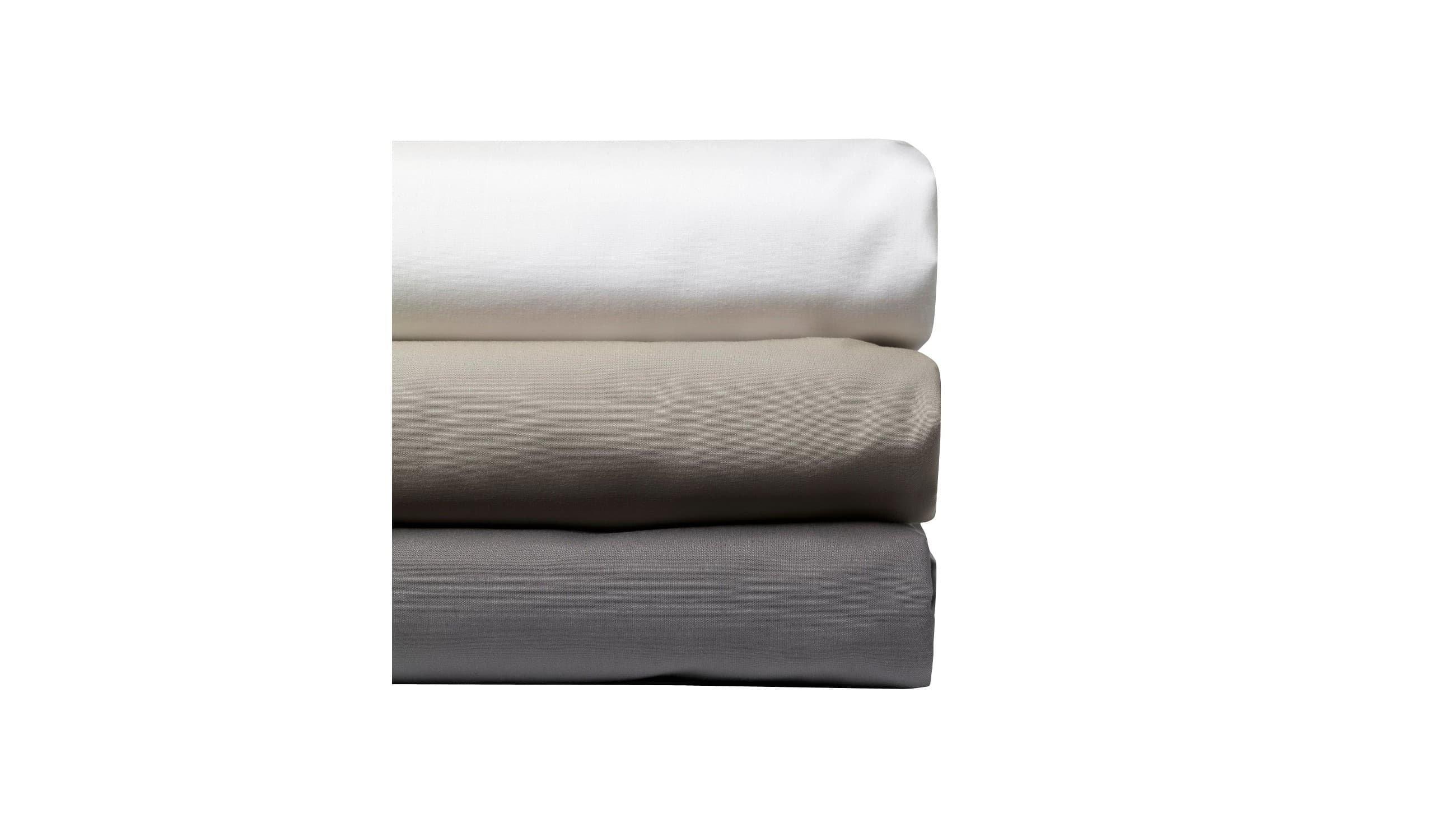 Home by TEMPUR® Surmatelas Drap-housse en bambou soyeux 90x200x9 cm