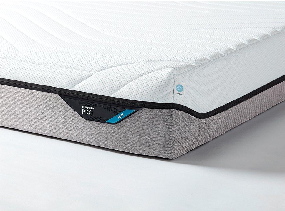 TEMPUR PRO® CoolQuilt Matras - 200 x 220 - 21 cm hoog – Soft
