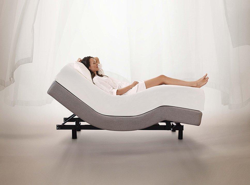 Lit TEMPUR® Zero G ajustable électriquement (sans matelas)