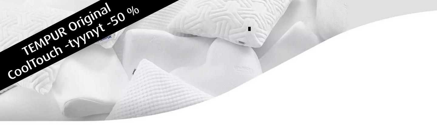Tempur tyynyvalikoima kategoriasivu