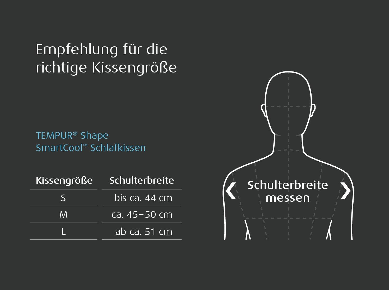 TEMPUR Shape SmartCool&trade; Schlafkissen S