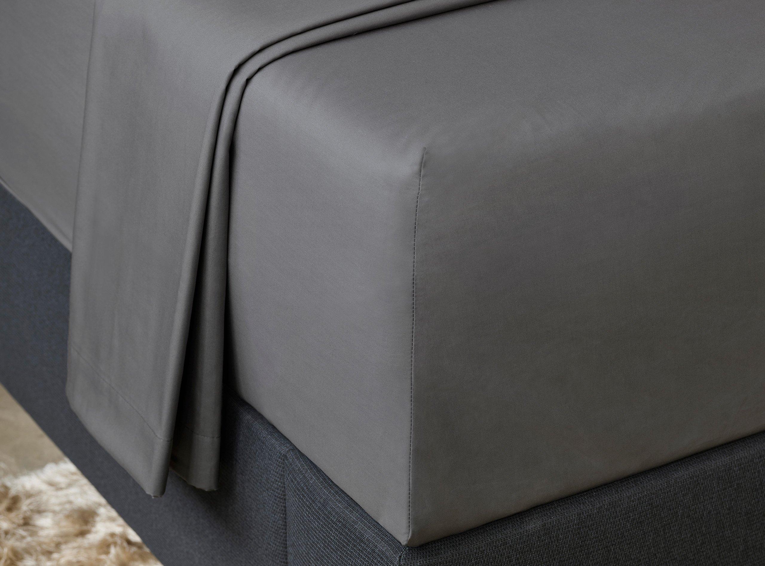 Home by TEMPUR&reg; 40cm bokslagen i bomuldssatin 90x200cm