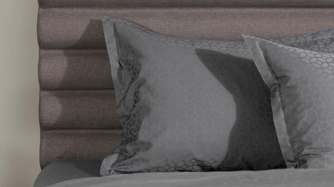 Home by TEMPUR&reg;  Luxe Bomulds Jacquard pudebetr&aelig;k 60x50cm Natural (beige)