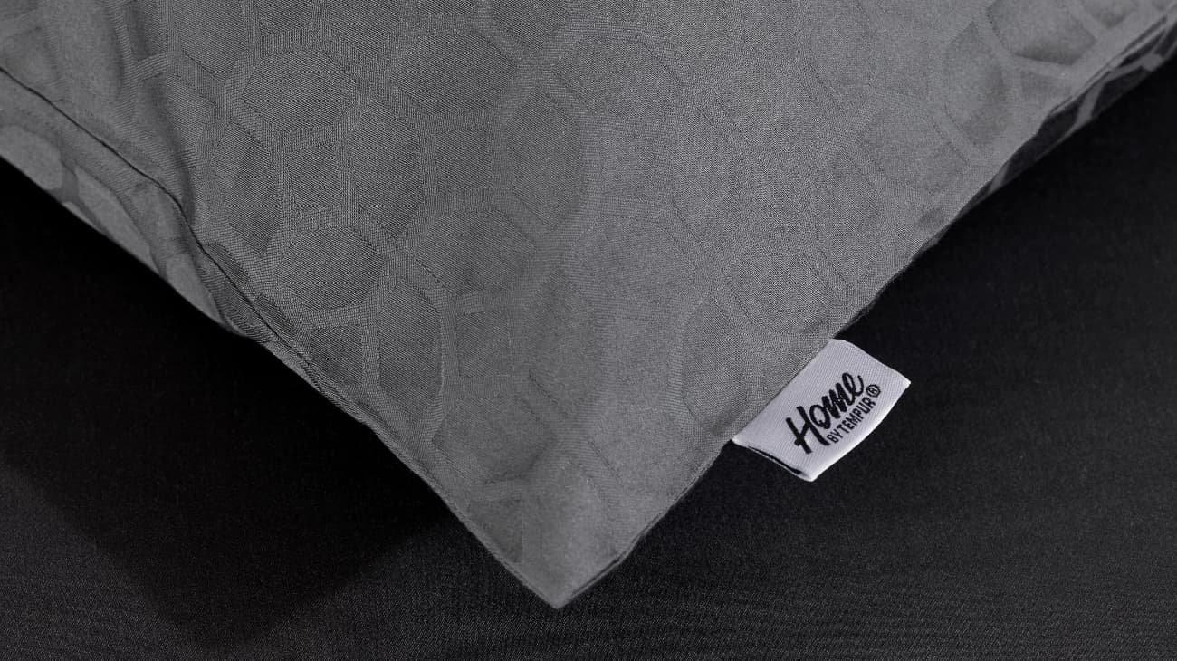 Home by TEMPUR&reg;  Luxe Bomulds Jacquard pudebetr&aelig;k 60x50cm Natural (beige)