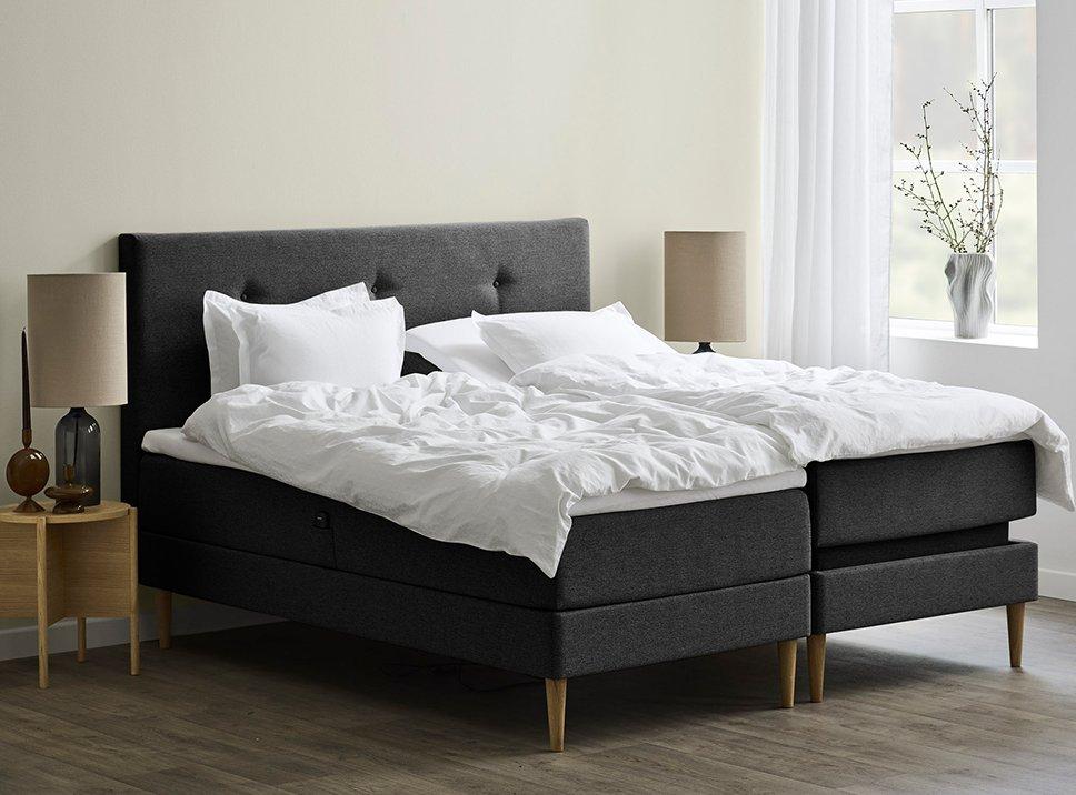 TEMPUR® Relaxation Elevationsseng One (Soft) 120x200 Titanium