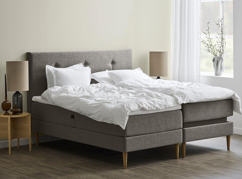 TEMPUR® Relaxation Elevationsseng One (Soft) 120x200 Titanium