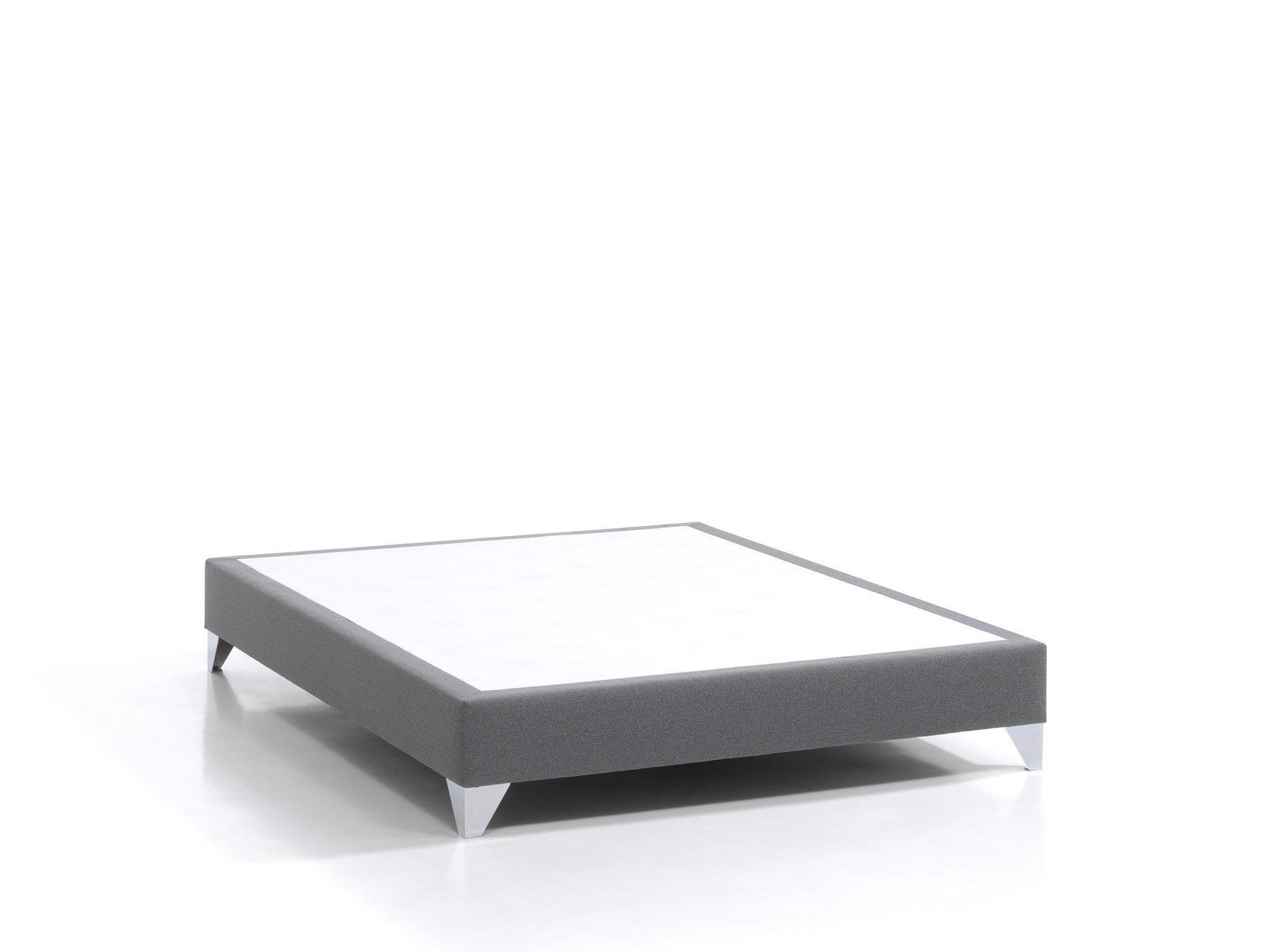 TEMPUR Sommier tapissier Prestige , 20 cm 90 x 200 cm Tiss&eacute; gris