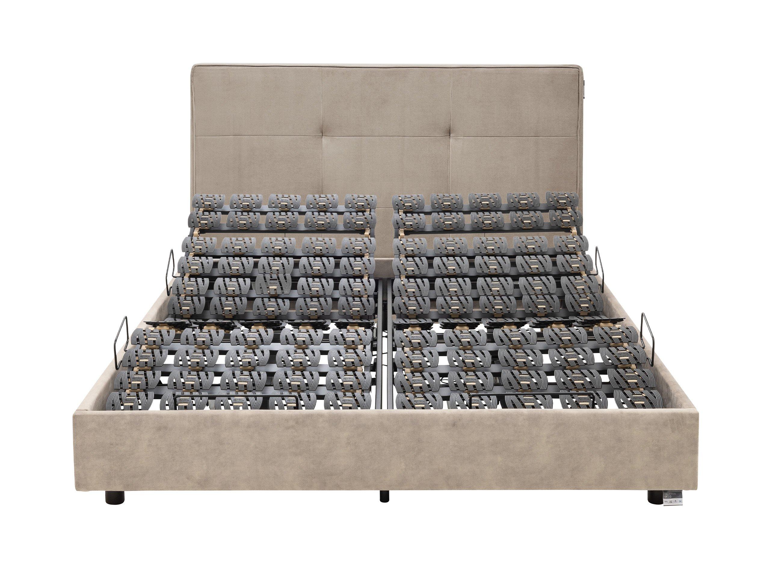 ENCADREMENT DÉCO TISSU TEMPUR® POUR SOMMIER DE RELAXATION