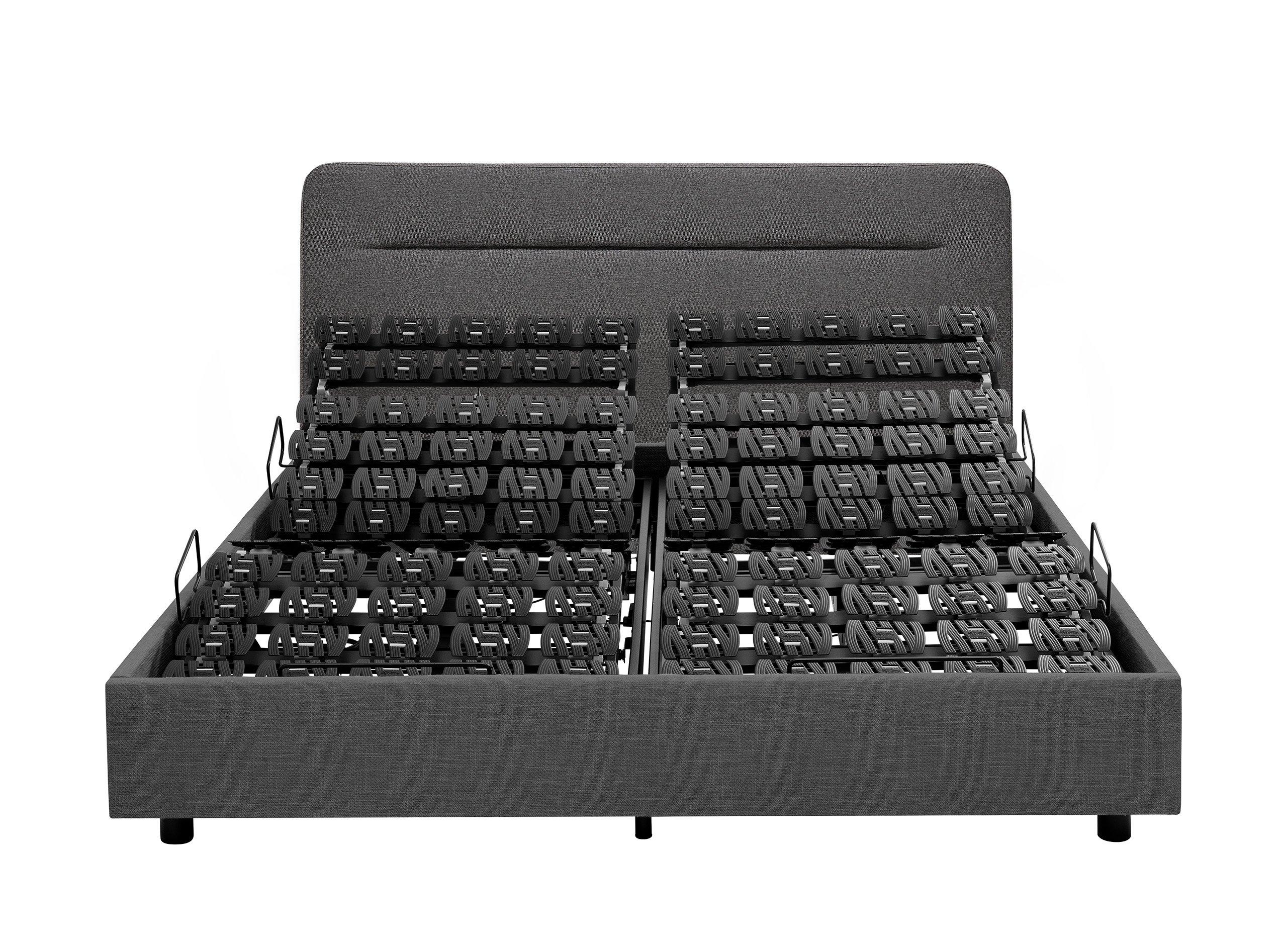 ENCADREMENT D&Eacute;CO TISSU TEMPUR&reg; POUR SOMMIER DE RELAXATION