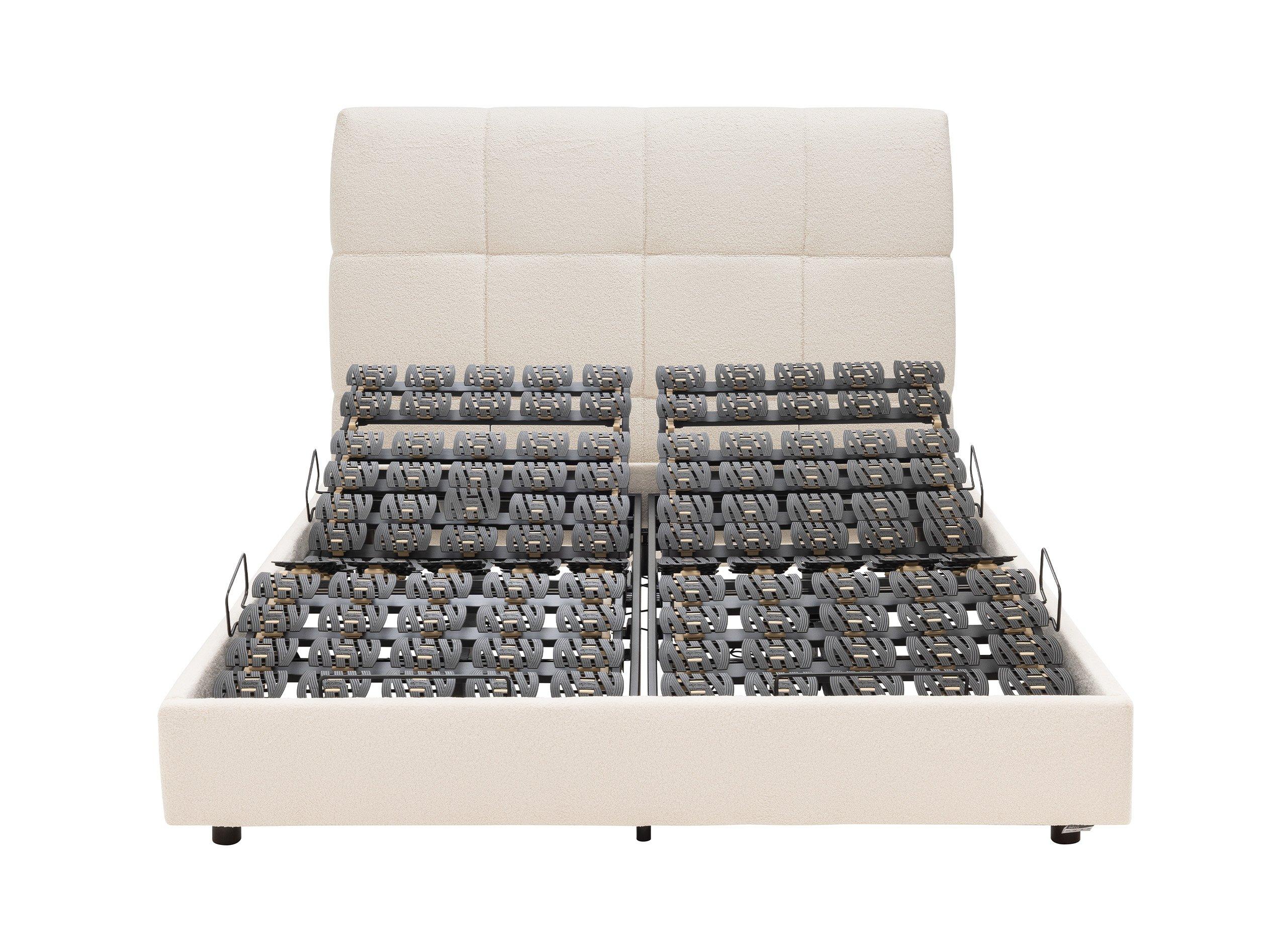 ENCADREMENT D&Eacute;CO TISSU TEMPUR&reg; POUR SOMMIER DE RELAXATION