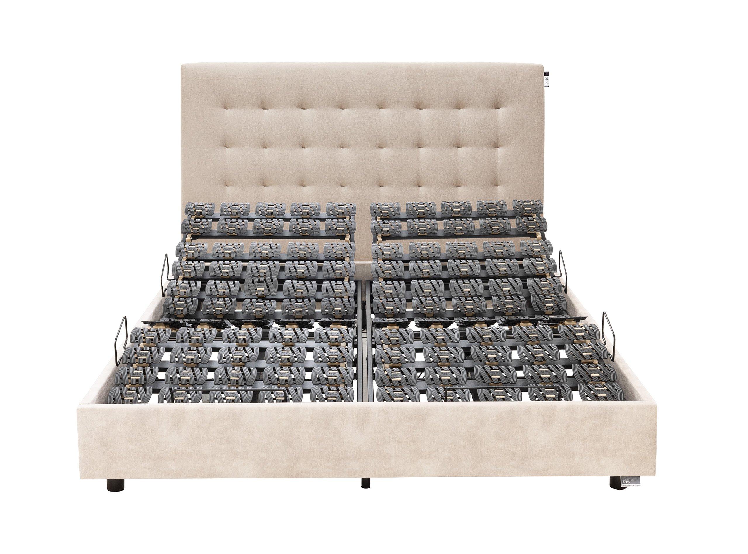 ENCADREMENT D&Eacute;CO TISSU TEMPUR&reg; POUR SOMMIER DE RELAXATION