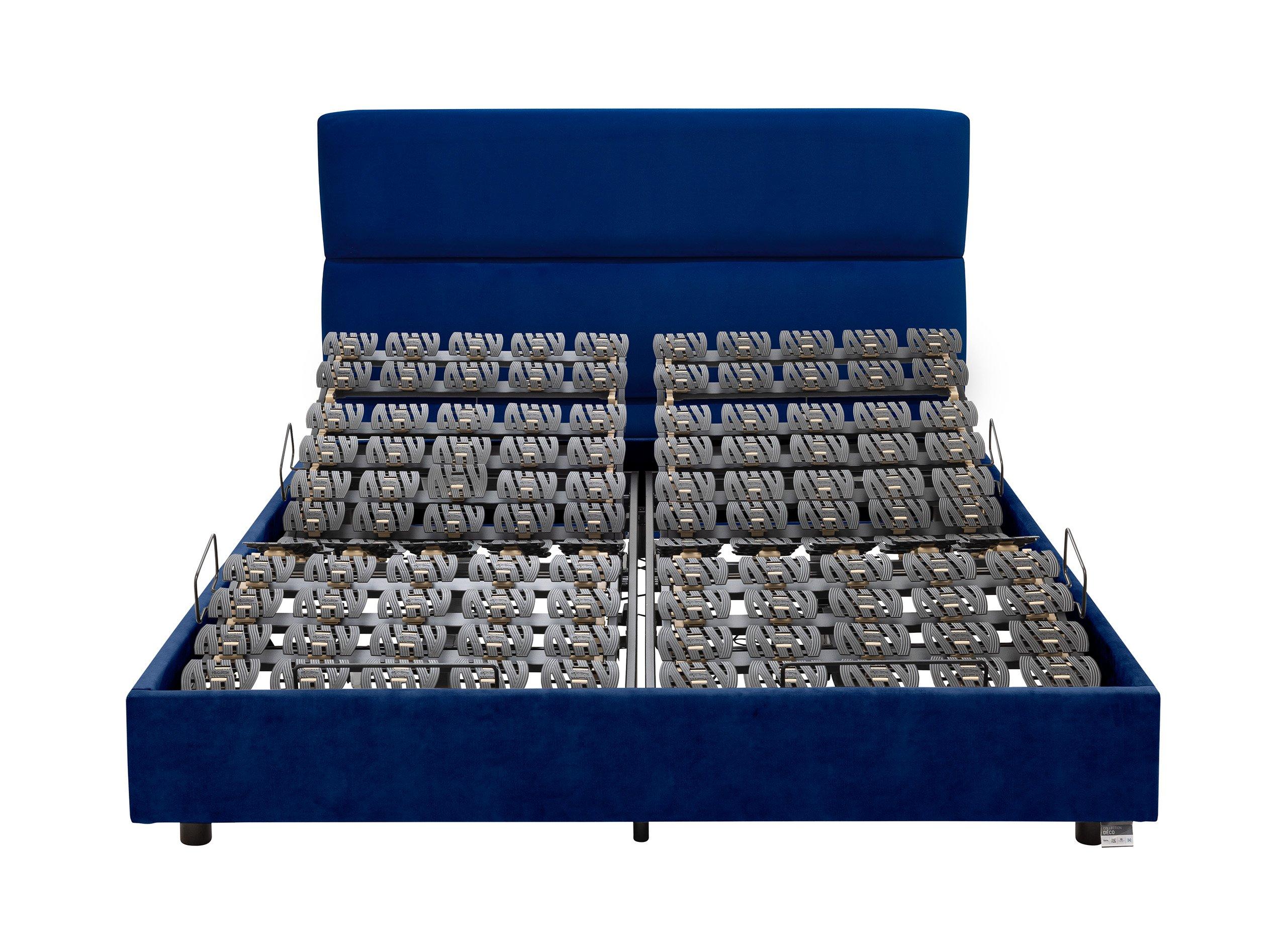 ENCADREMENT D&Eacute;CO TISSU TEMPUR&reg; POUR SOMMIER DE RELAXATION