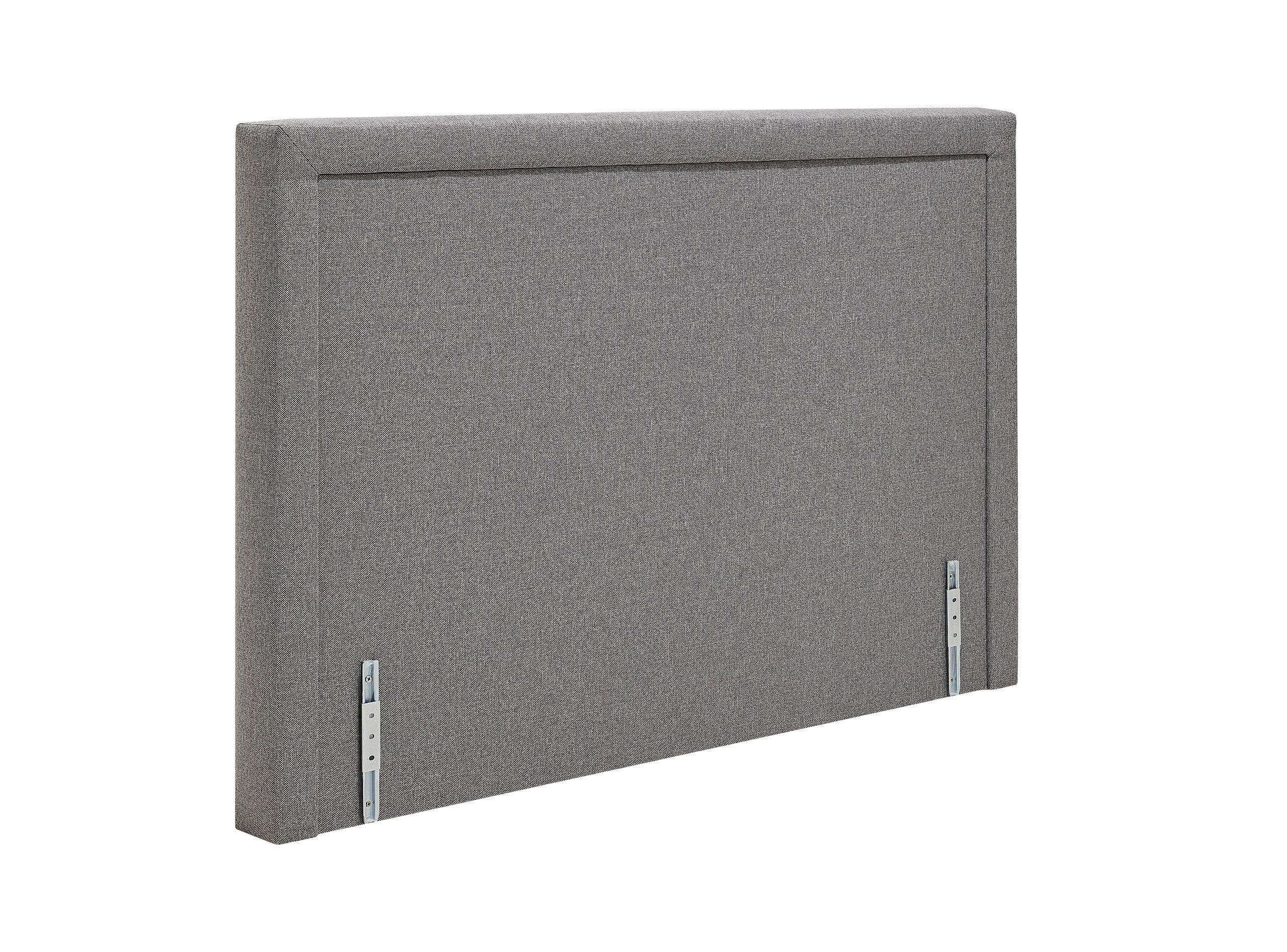 TEMPUR T&ecirc;te de lit Pure  200 cm Tiss&eacute; gris