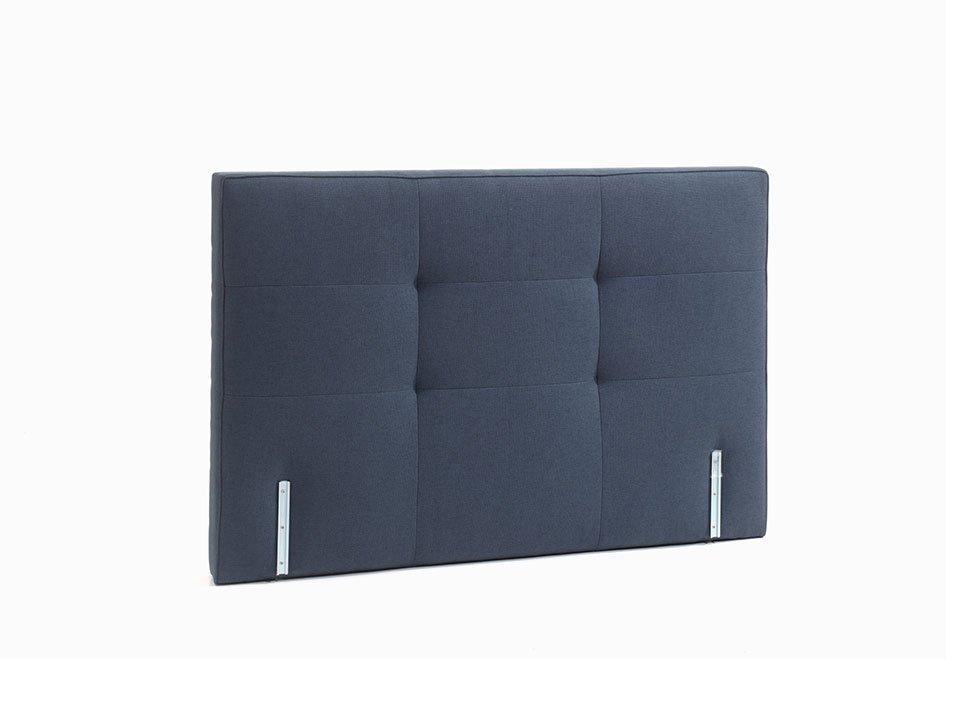 Tête de lit Quadro Tissé Bleu 144 x 110 x 13 cm