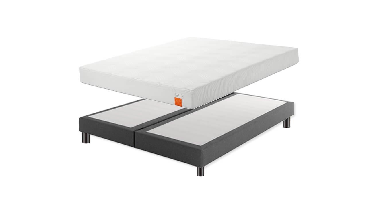 Pack Matelas Supreme avec Sommier Fixe DUO 160x200 cm TEMPUR®