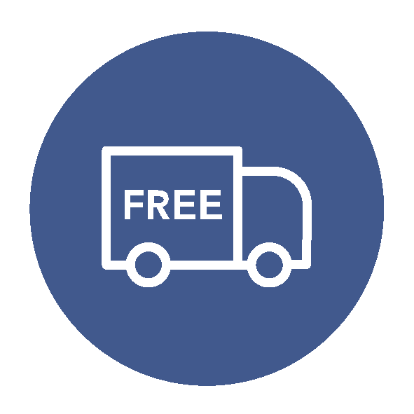 Free delivery truck icon