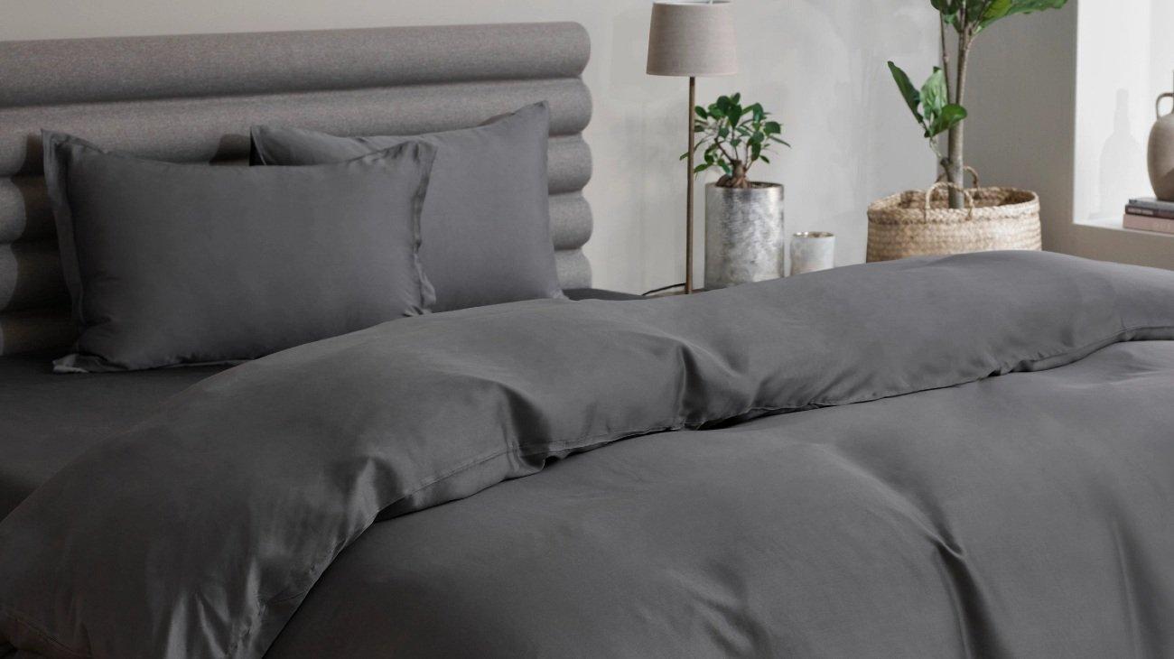 HOME BY TEMPUR&reg; Zijdezacht bamboe dekbedovertrek