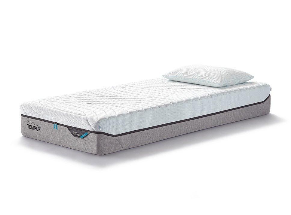 TEMPUR PRO® Plus CoolQuilt Matras - 100 x 210 - 25 cm hoog - Soft