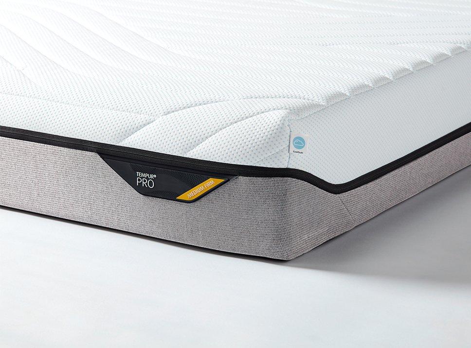 TEMPUR PRO® CoolQuilt Matras - 90 x 200 - 21 cm hoog - Medium Firm