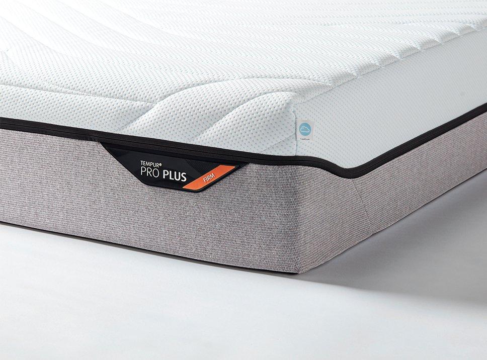 Refurbished TEMPUR PRO® Plus CoolQuilt Matras - 90 x 200 - 25 cm hoog - Firm