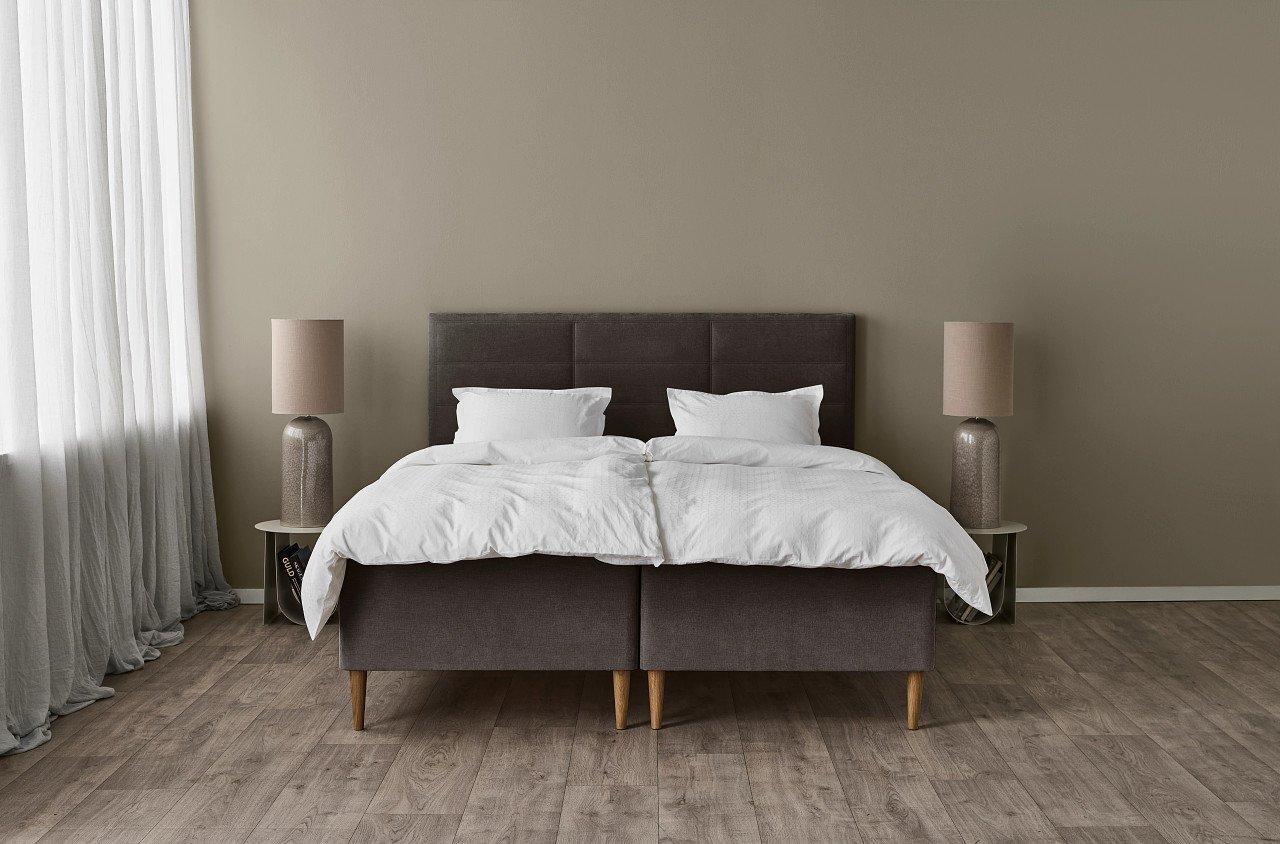 TEMPUR® Relaxation rammemadrass fast 160x200-Dark Mole