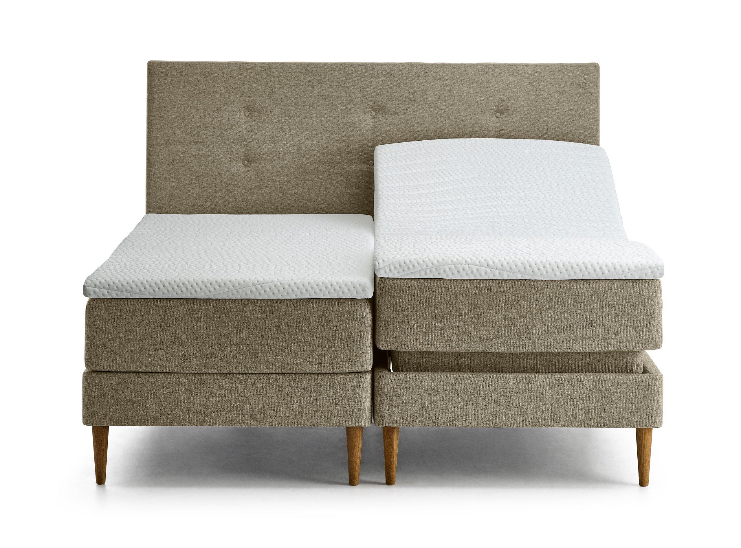 TEMPUR&reg; Relaxation regulerbar seng 160x200 Myk Taupe
