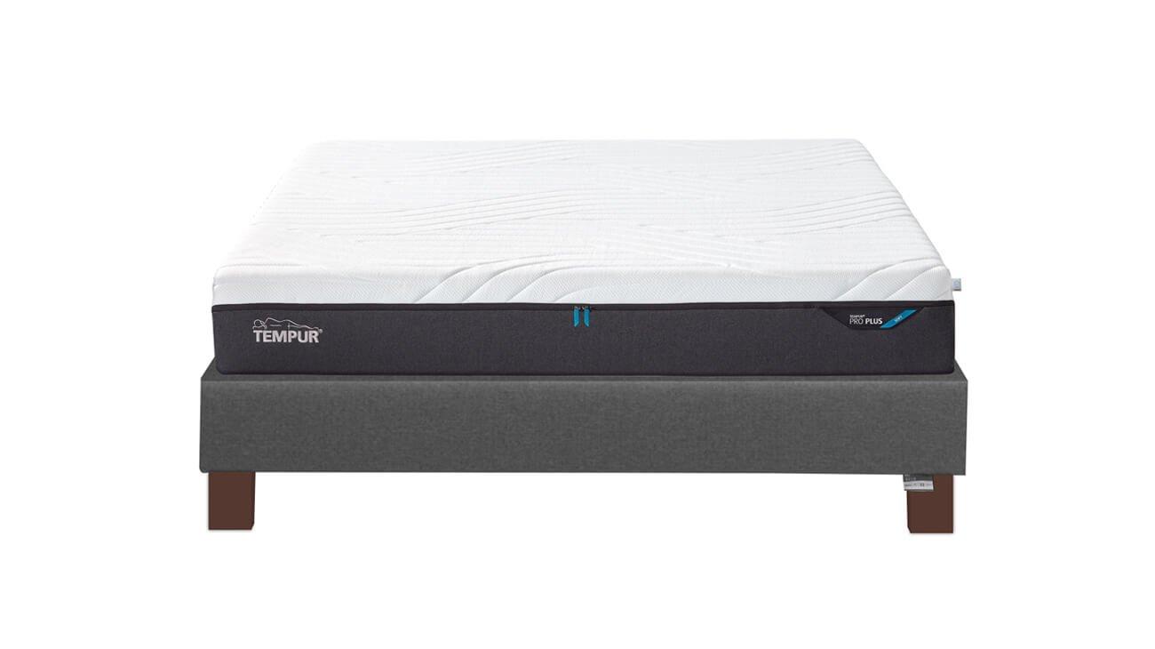 ENSEMBLE MATELAS PRO PLUS COOLQUILT ET SON SOMMIER FIXE 140x190CM