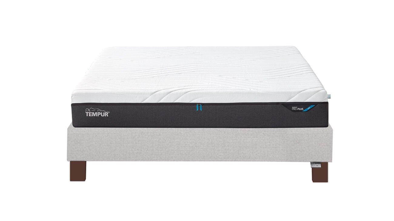 ENSEMBLE MATELAS PRO PLUS COOLQUILT ET SON SOMMIER FIXE 140x190CM