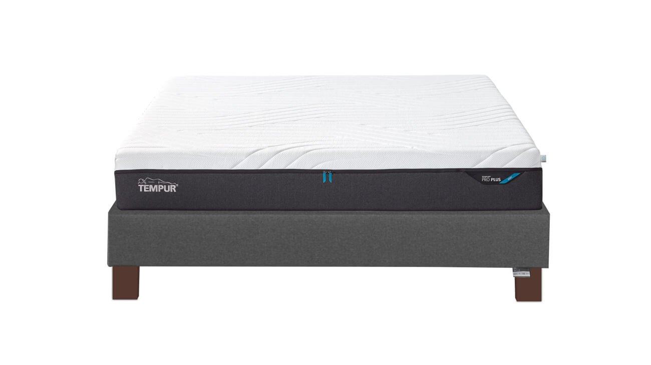 ENSEMBLE MATELAS PRO PLUS COOLQUILT ET SON SOMMIER FIXE 140x190CM