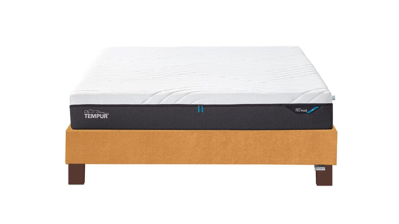 ENSEMBLE MATELAS PRO PLUS COOLQUILT ET SON SOMMIER FIXE 140x190CM