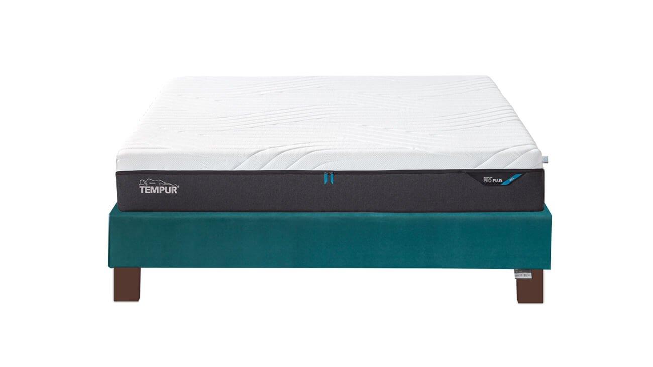 ENSEMBLE MATELAS PRO PLUS COOLQUILT ET SON SOMMIER FIXE 140x190CM