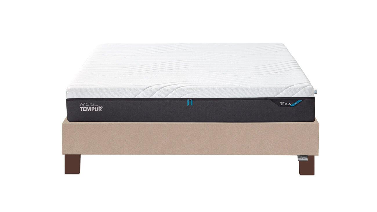 ENSEMBLE MATELAS PRO PLUS COOLQUILT ET SON SOMMIER FIXE 140x190CM