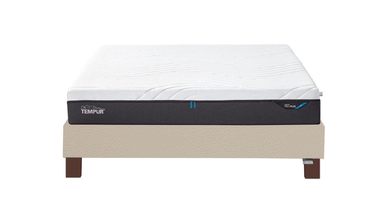 ENSEMBLE MATELAS PRO PLUS COOLQUILT ET SON SOMMIER FIXE 140x190CM