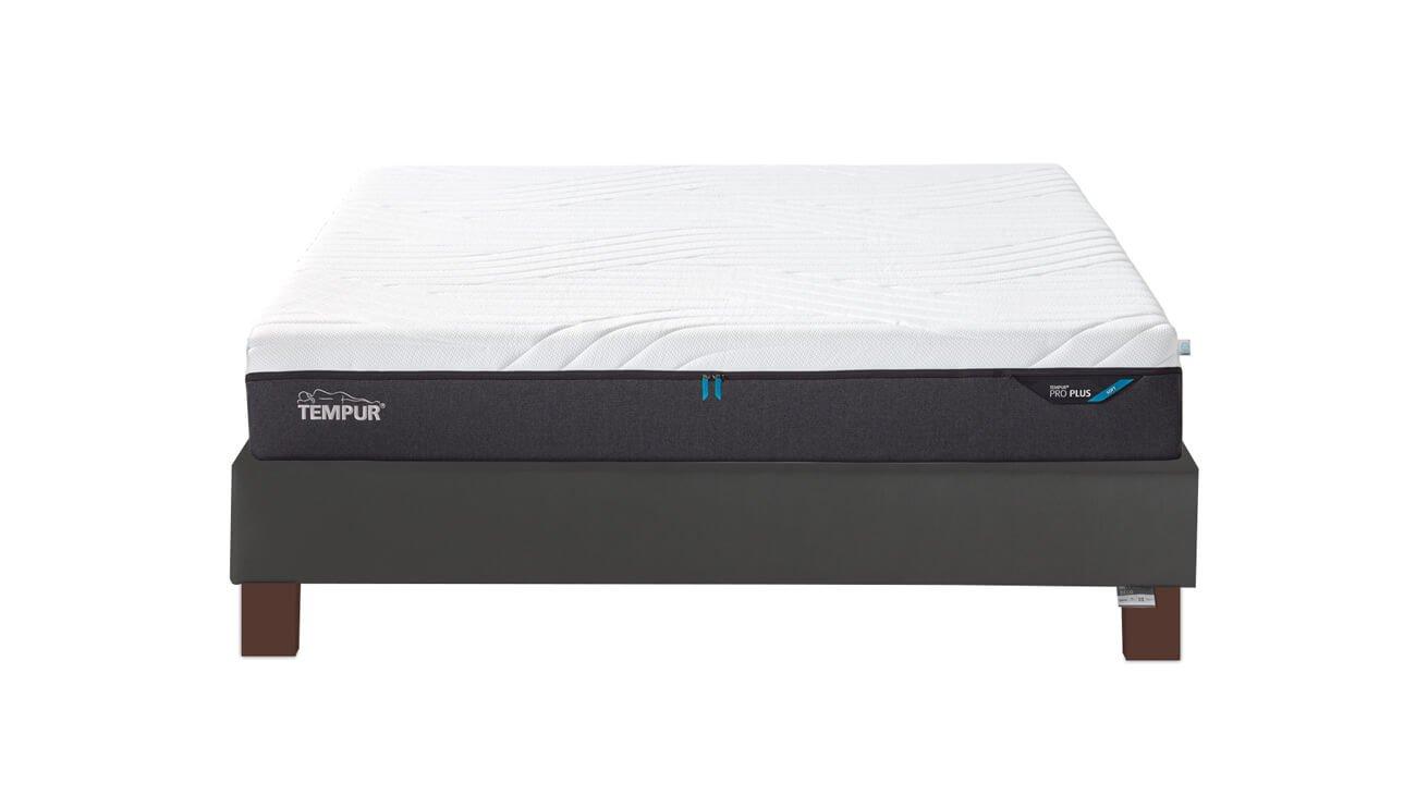 ENSEMBLE MATELAS PRO PLUS COOLQUILT ET SON SOMMIER FIXE 140x190CM