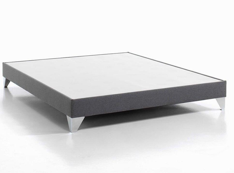 Ensemble matelas TEMPUR FORM™ 140 x 190 cm, sommier 15 cm encastrable tissé anthracite