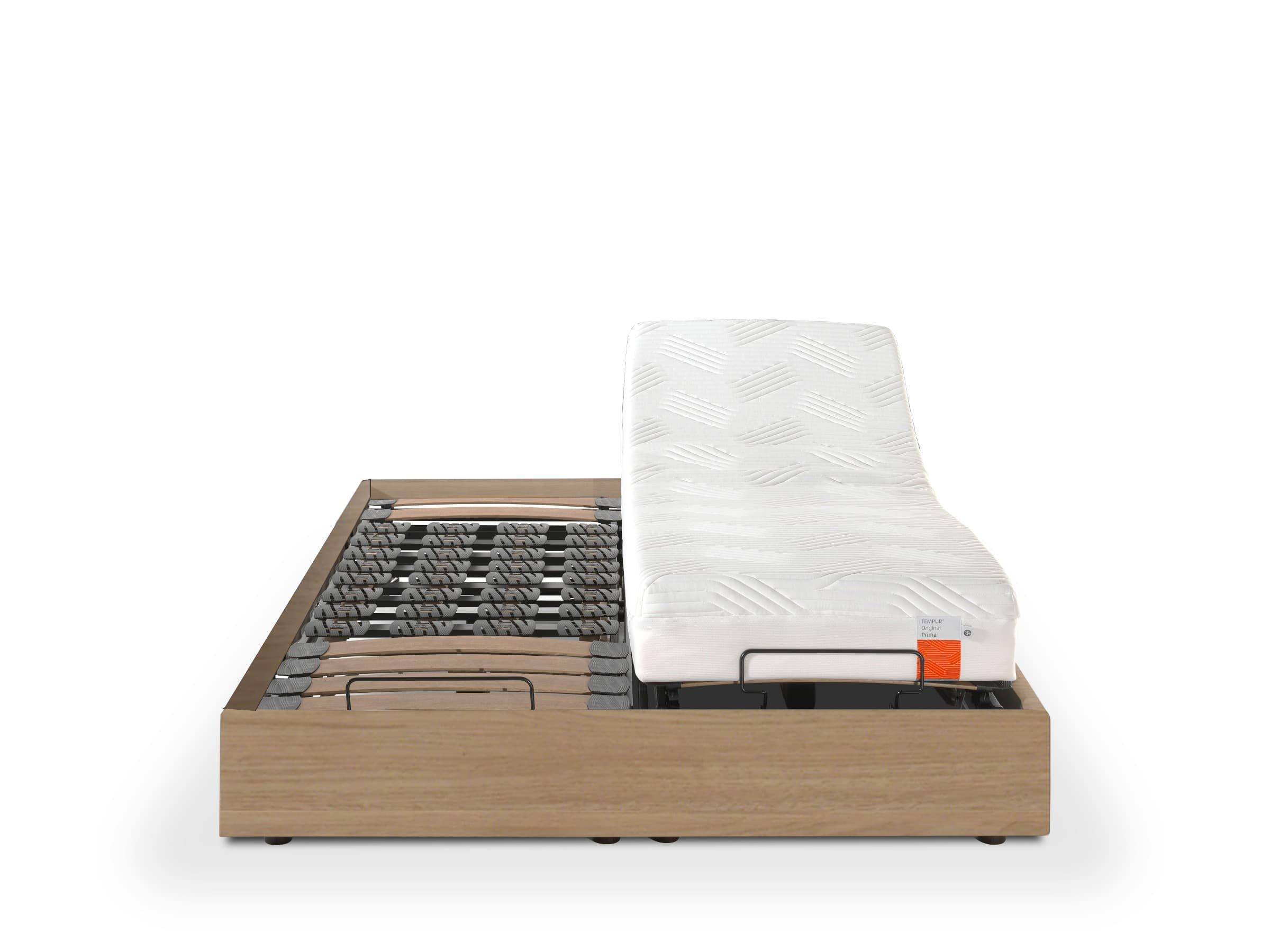 PACK MATELAS LUXE COOLTOUCH™, SOMMIER RELAXATION COPENHAGUE ET ENCADREMENT DECO DE 160x200 CM