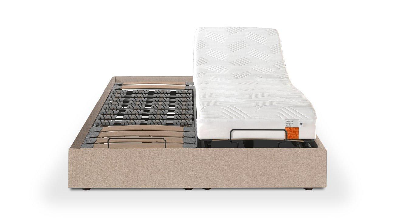 PACK MATELAS LUXE COOLTOUCH™, SOMMIER RELAXATION COPENHAGUE ET ENCADREMENT DECO DE 160x200 CM