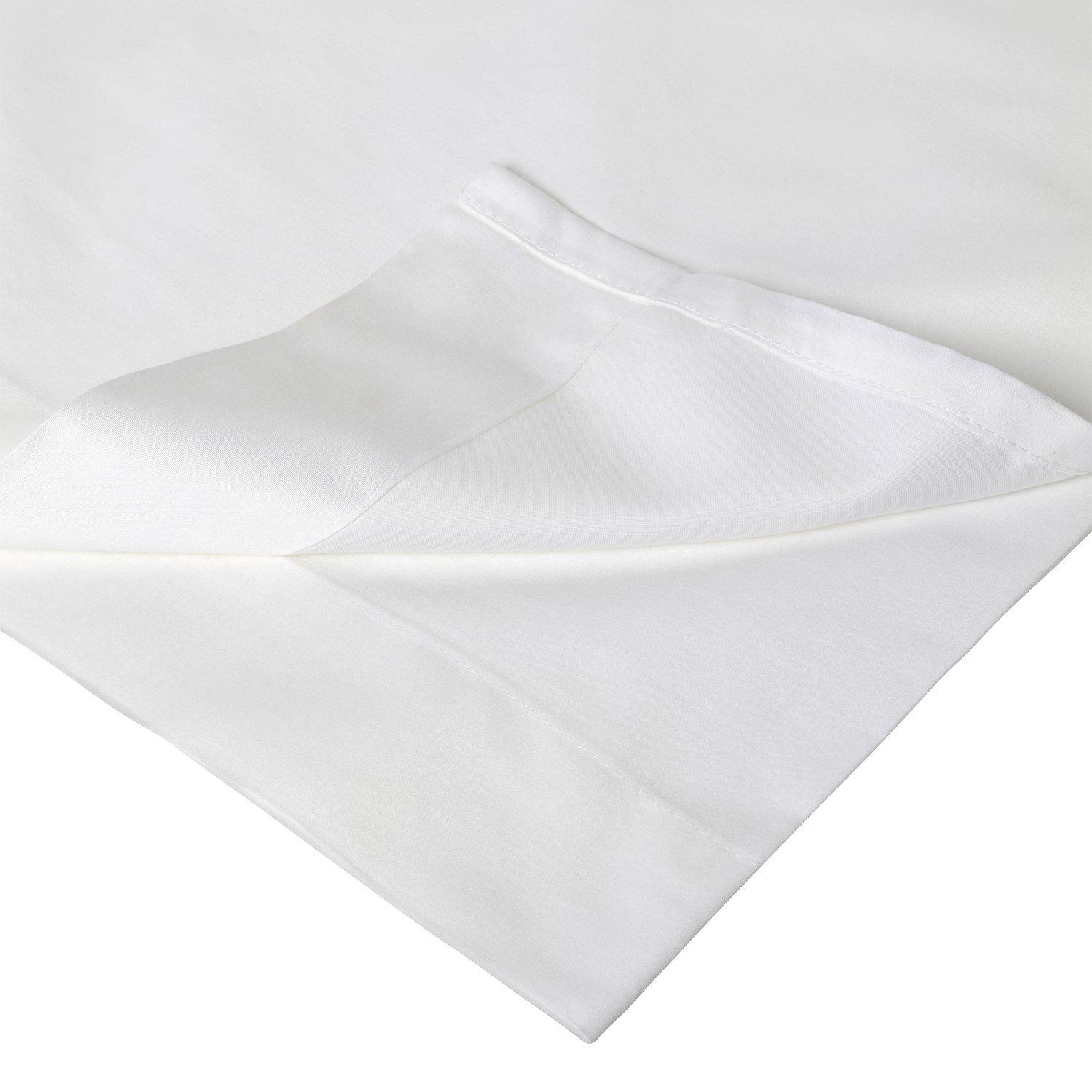 Bomullssatinlakan 400 trådtäthet 180x270 cm - Antracit