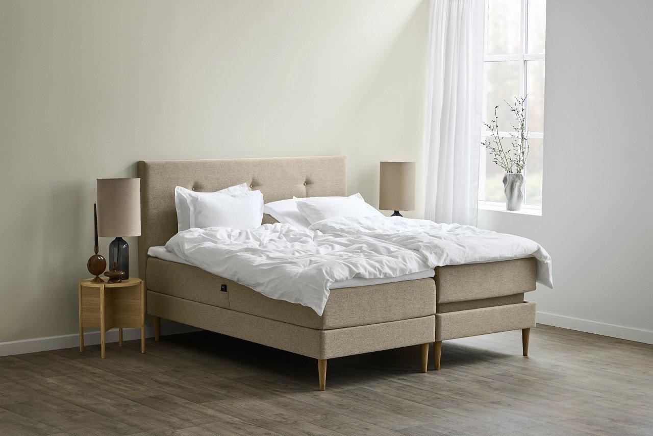 TEMPUR Relaxation ställbar säng mjuk-90x210-Taupe